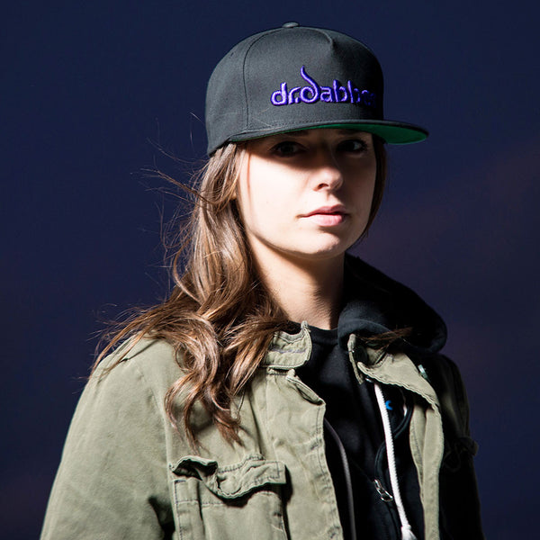 Dr. Dabber Purple/Black Snapback